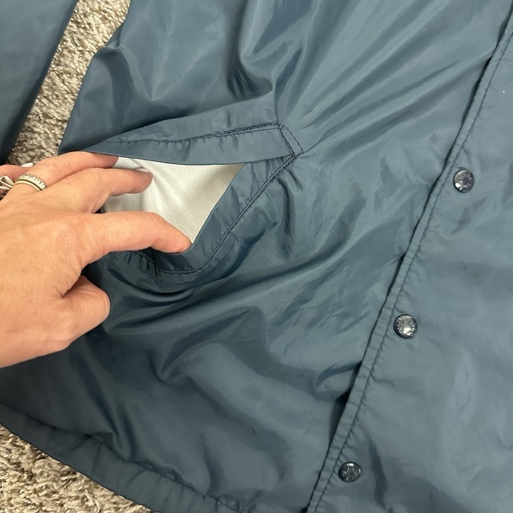 VTG Birdie by Richard A Leslie Jacket Mens Medium Blue Windbreaker Made in USA - Picture 3 of 9